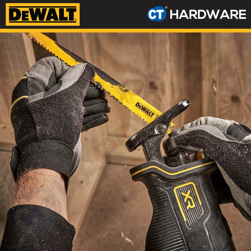 DEWALT DCS382NT CORDLESS BRUSHLESS RECIPROCATING SAW 20V 3200SPM WITHOUT BATTERY AND CHARGER ( BARE UNIT )