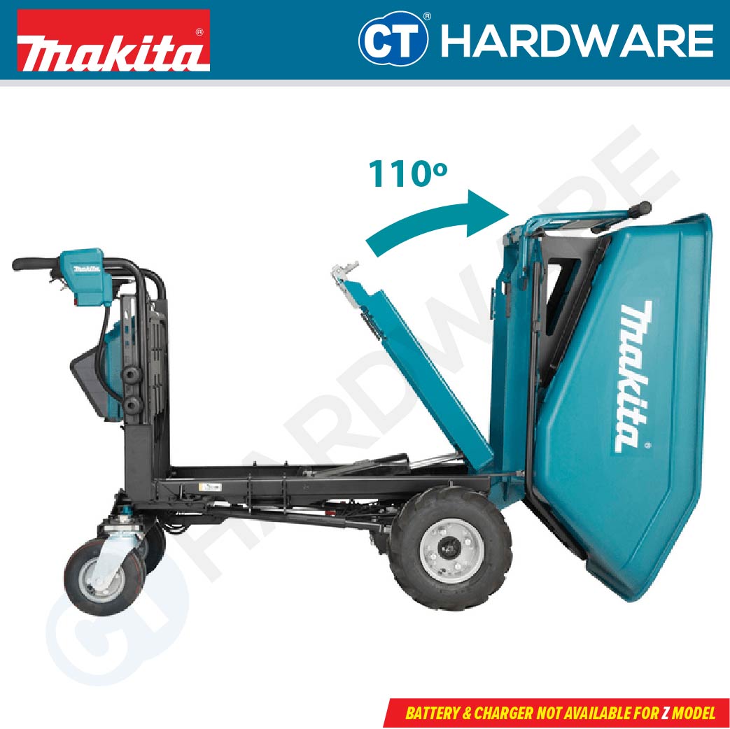 Makita DCU602Z LXT 18Vx2 Cordless Wheelbarrow 300kg (Body Only)