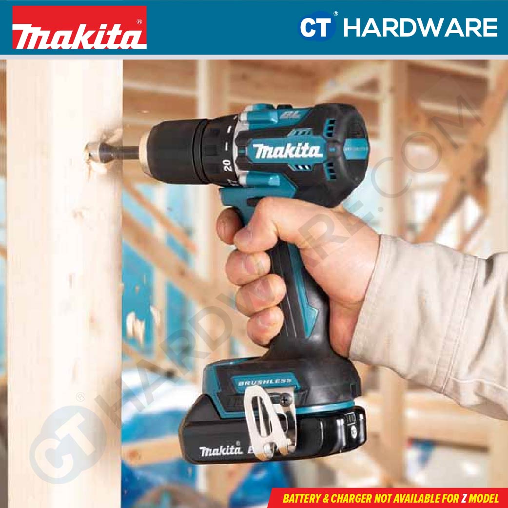 Makita DDF487RAJ/ Z LXT 18V Cordless Brushless Driver Drill 13mm 40NM (Body Only)