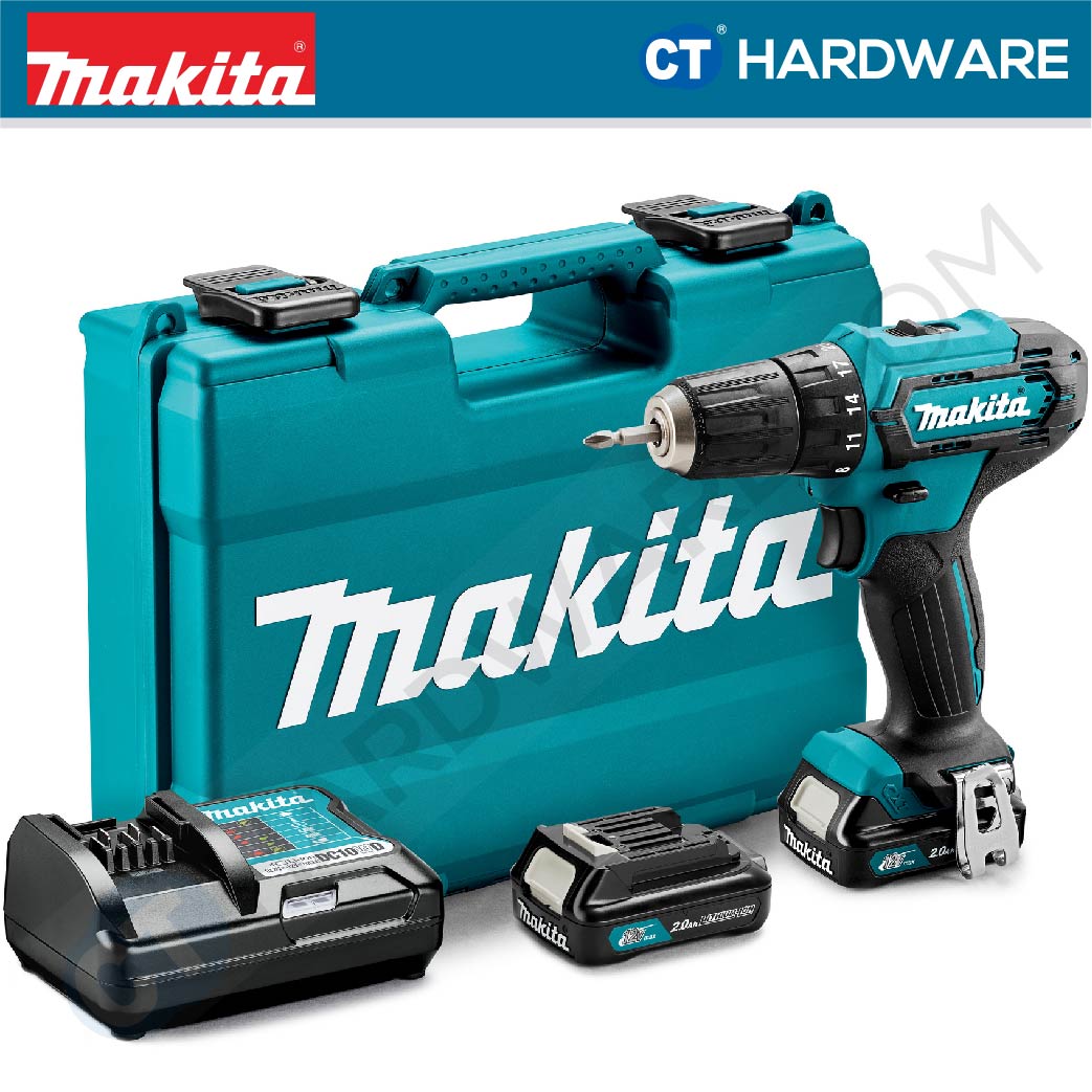 Makita DF333DSME/ DWAE/ DWYE/ DZ CXT 12Vmax Cordless Driver Drill 10mm 28NM (Body Only | 2-Battery)