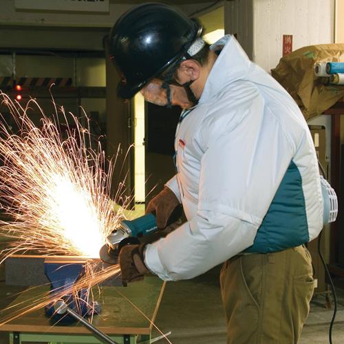 Makita DFJ201ZL LXT 18V Cordless Fan Jacket 4-Speed (Size L) (Body Only)