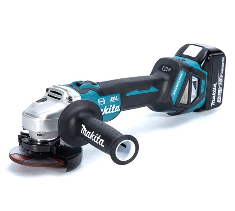 Makita DGA411Z LXT 18V Cordless Brushless Angle Grinder 18V 4" 100mm (Top Slide Switch) (Body Only)