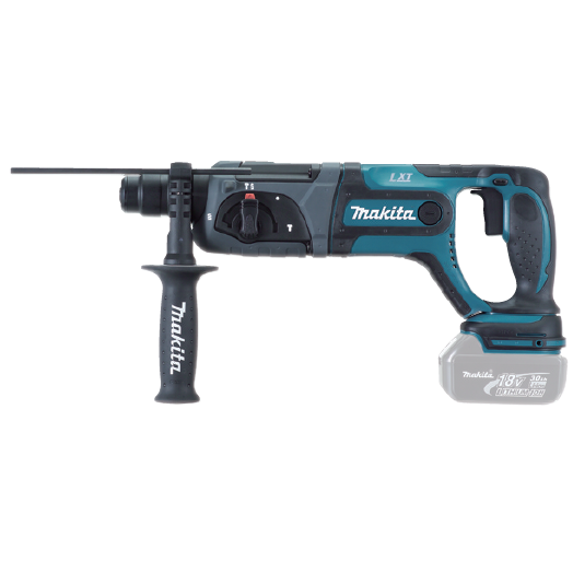Makita DHR241RFE/ Z LXT 18V Cordless SDS Plus Combination Hammer 3-Mode 20mm (Body Only | 2-Battery)