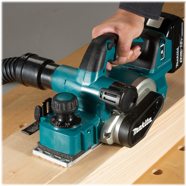 Makita DKP181RTJ/ Z LXT 18V Cordless Brushless Planer 82mm (Body Only | 2-Battery)