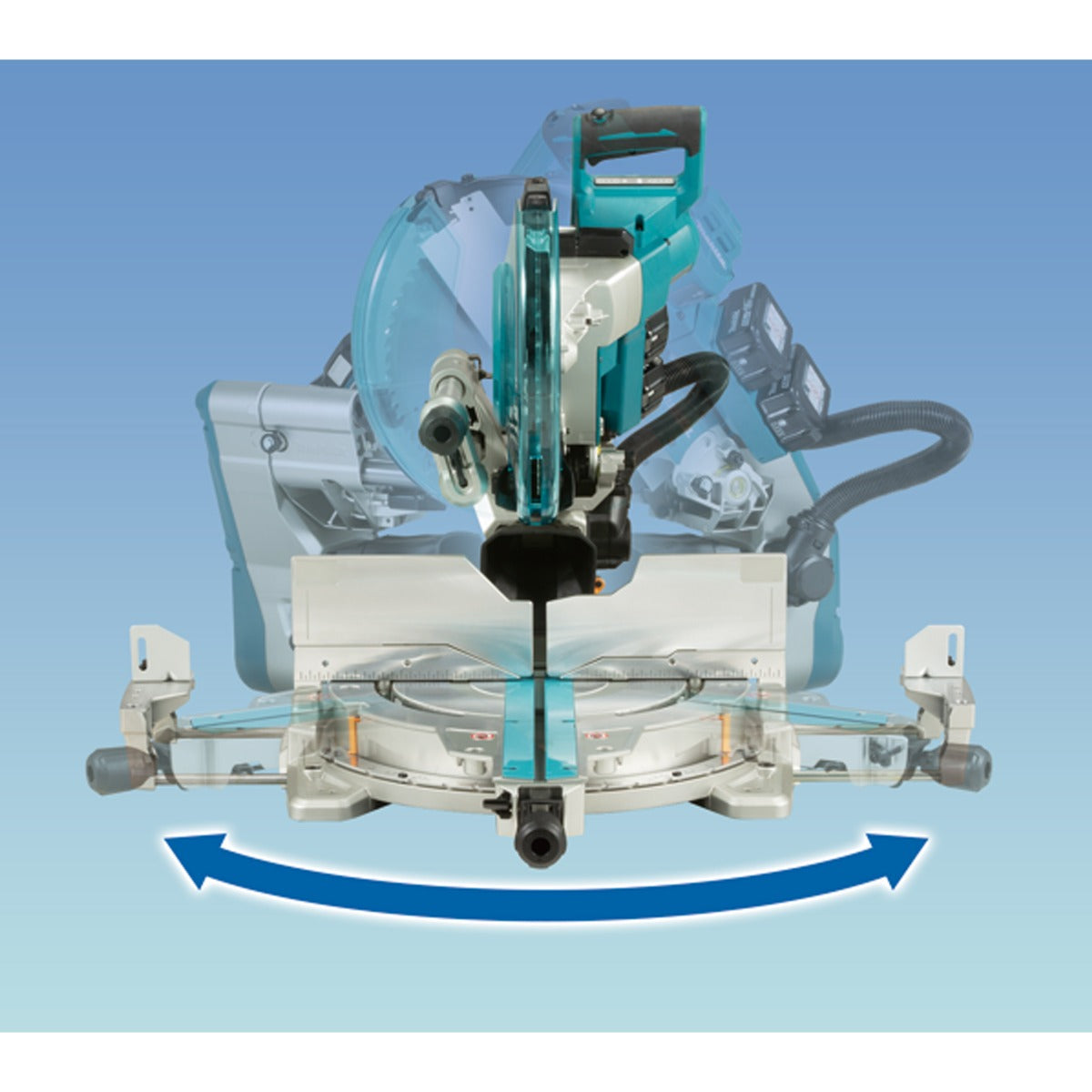 Makita DLS111Z LXT 18Vx2 Cordless Brushless Slide Compound Mitre Saw 260mm (10-1/4") (Body Only)