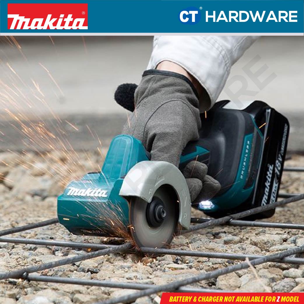 Makita DMC300Z/ RFJ/ RTJ LXT 18V Cordless Compact Cut Off 76mm (Body Only | 2-Battery)