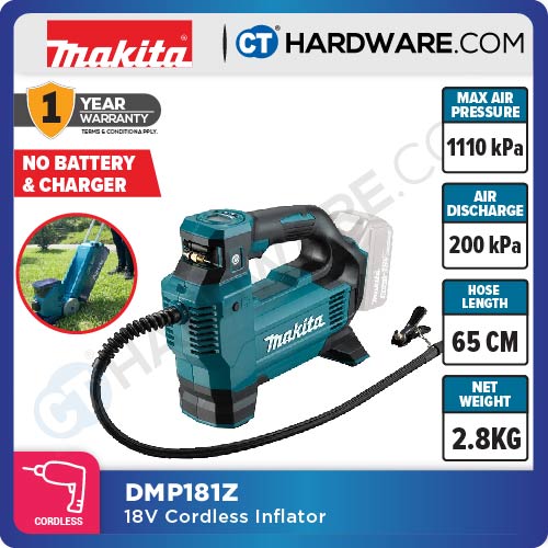 Makita DMP181Z LXT 18V Cordless Inflator 11.1 Bar (Body Only)