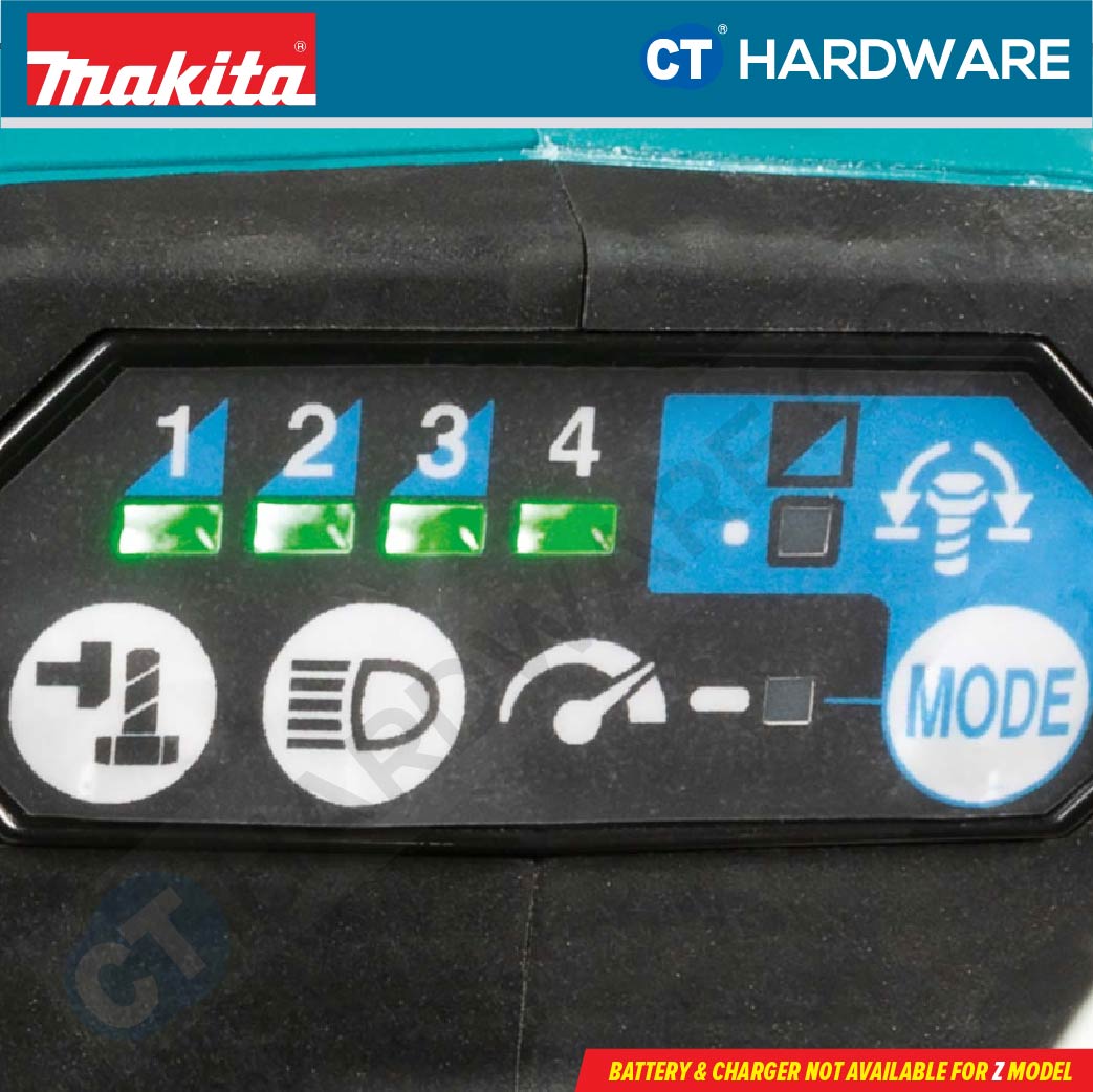 Makita DTW300RTJ/ Z LXT 18V Cordless Brushless Impact Wrench 1/2" 330NM (Body Only | 2-Battery)