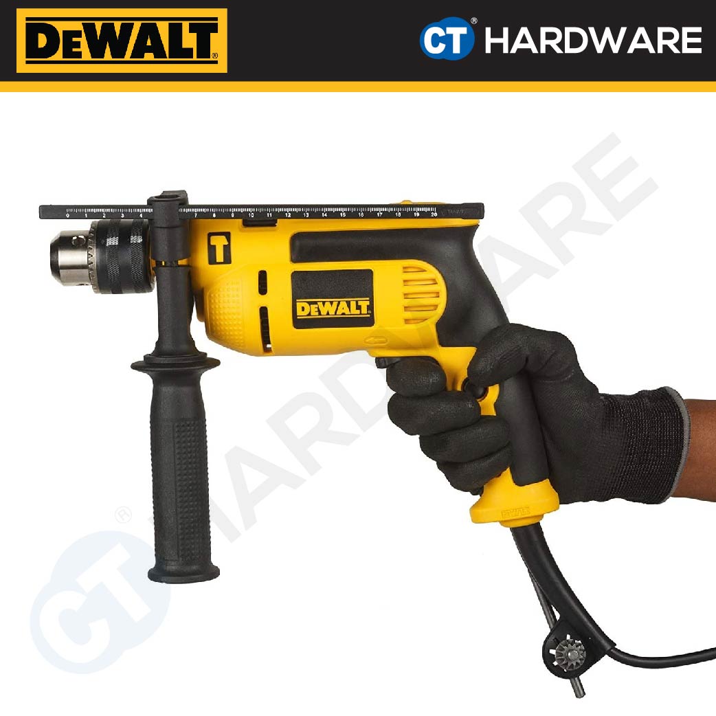 DEWALT DWD024K PERCUSSION DRILL 13MM 650W 2800RPM 1.6KG