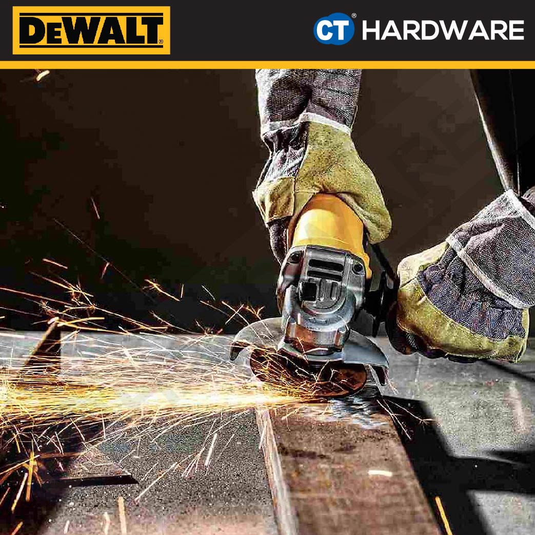 DEWALT DWE4118 ANGLE GRINDER 4" 950W 11000RPM ( SLIDER SWITCH ) 1.8KG