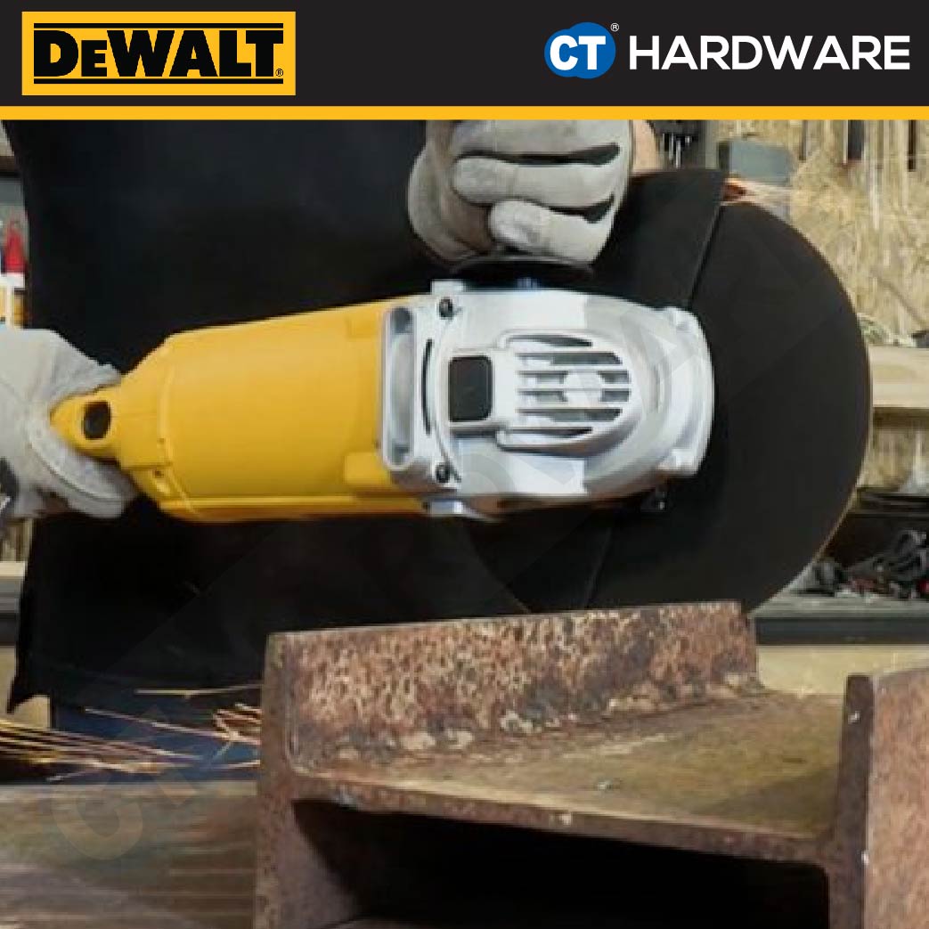 DEWALT DWE492 ANGLE GRINDER 9" 2200W M14 6600RPM TRIGGER SWITCH (DWE492-B1)