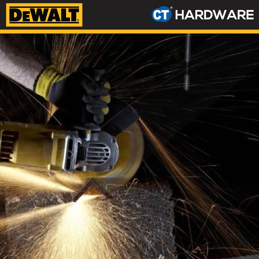 DEWALT DWE493 ANGLE GRINDER 7" 2200W M14 8500RPM TRIGGER SWITCH