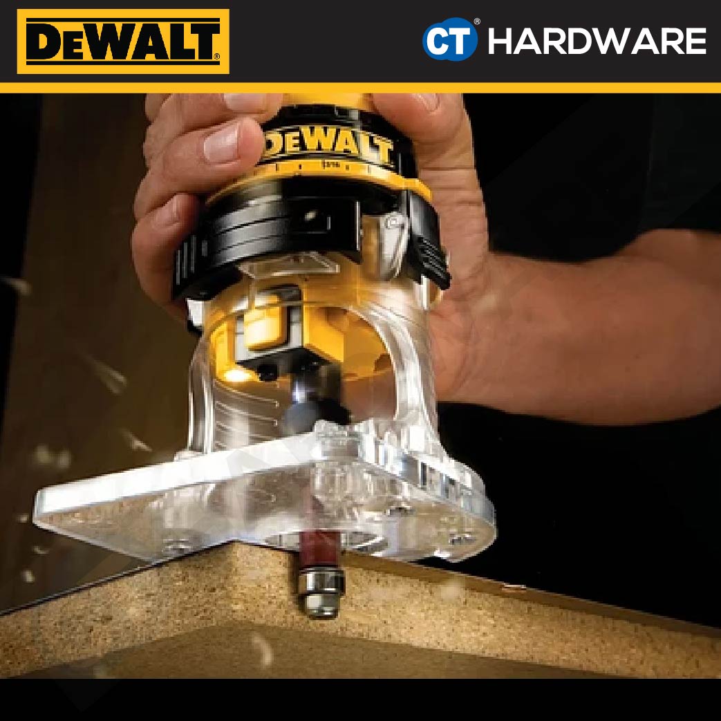 DEWALT DWE6000 LAMINATE TRIMMER 1/4" 450W 31000RPM