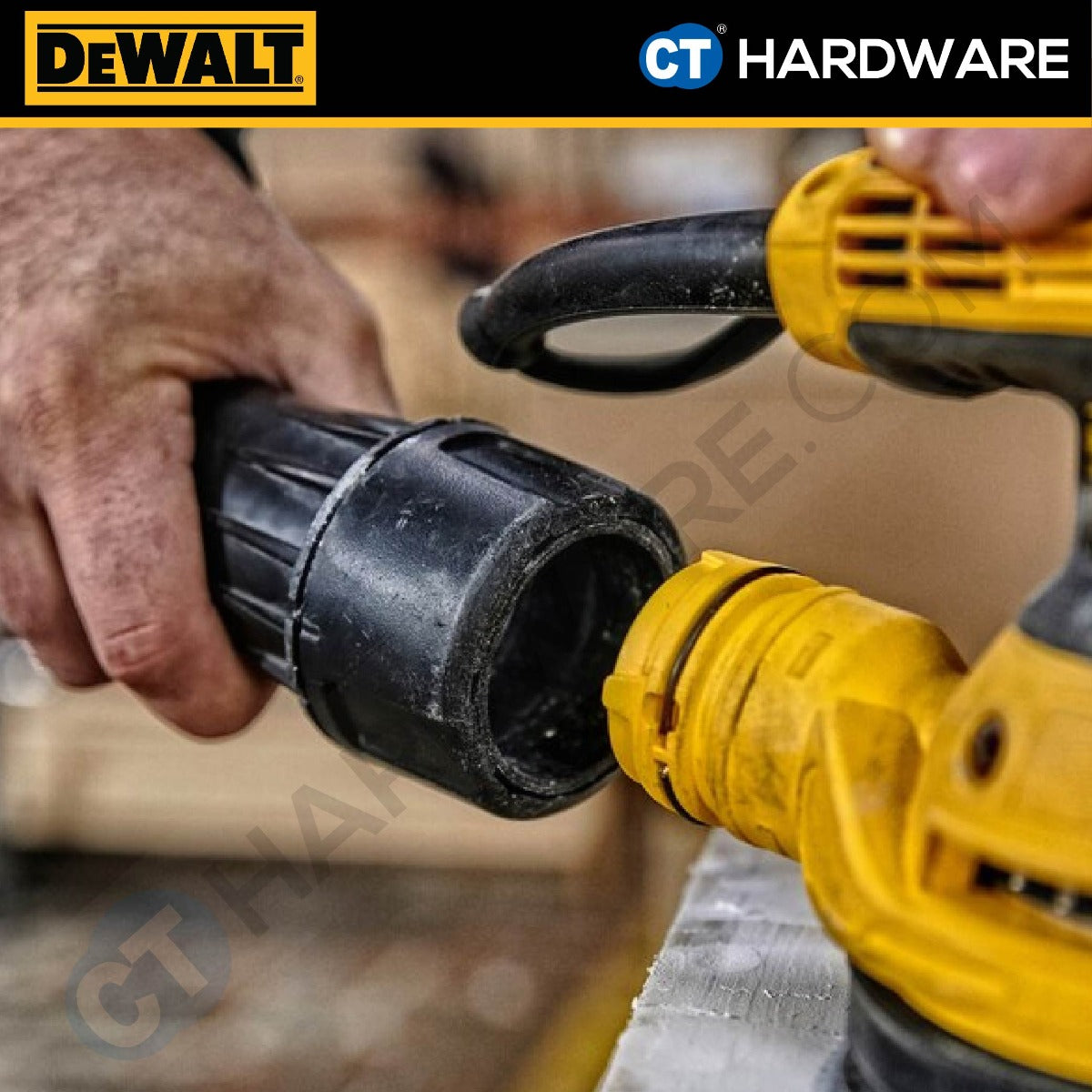 DEWALT DWE6423-B1 CORDED ORBIT PALM SANDER 3/32MM | 280W | 8000-12,000 OPM ( 125MM )