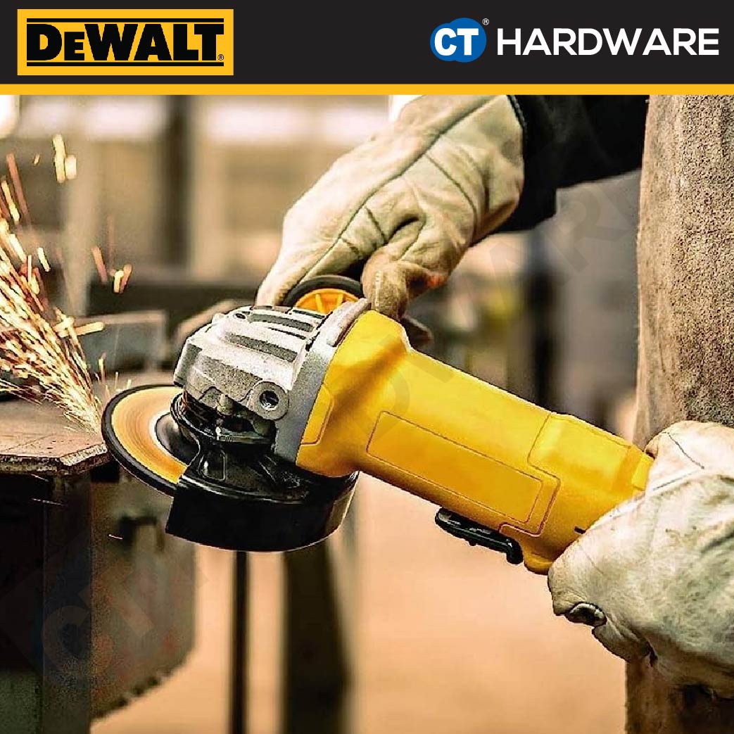 DEWALT DWE8210PL IRONMAN MP SMALL ANGLE GRINDER 5" 850W M14 12000RPM ( PADDLE SWITCH )