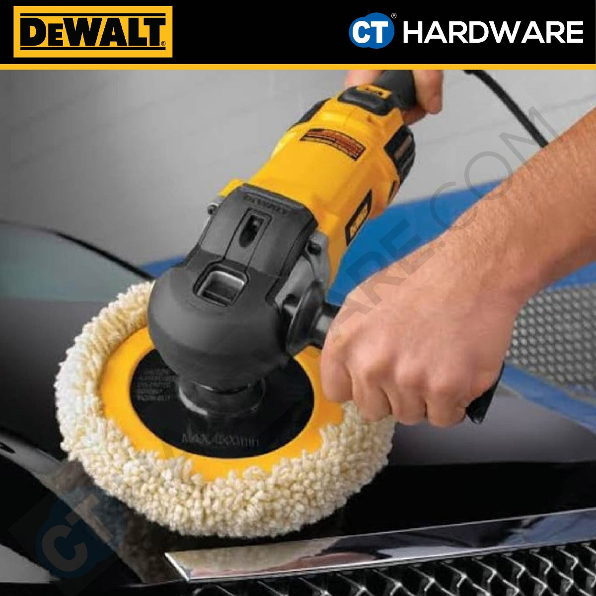 DeWALT DWP849X 180mm (7") 1250w Polisher