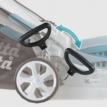 Makita ELM3320 Lawn Mower 1200W 330mm 20-55mm Height 30L Grass Box