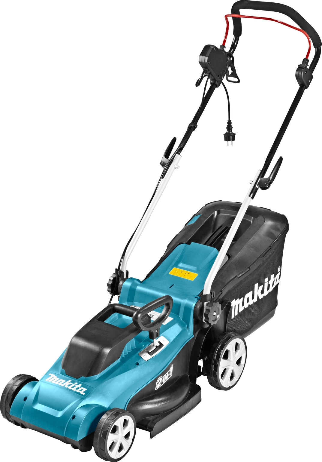 Makita ELM3720 Lawn Mower 1400W 370mm 20-55mm Height 40l Grass Box