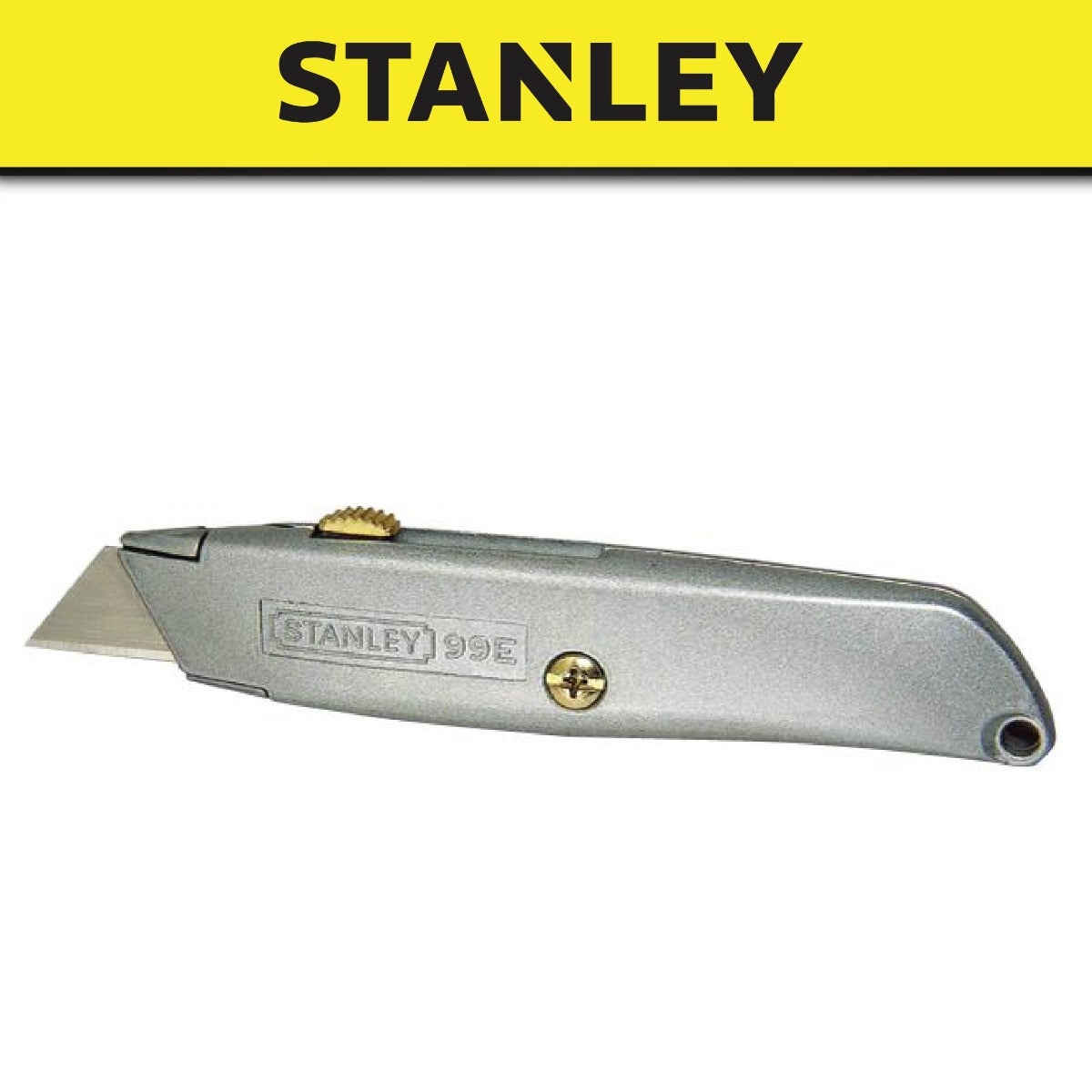 STANLEY 10099 CLASSIC RETRACTABLE GREY UTILITY KNIFE 6" (10-099)