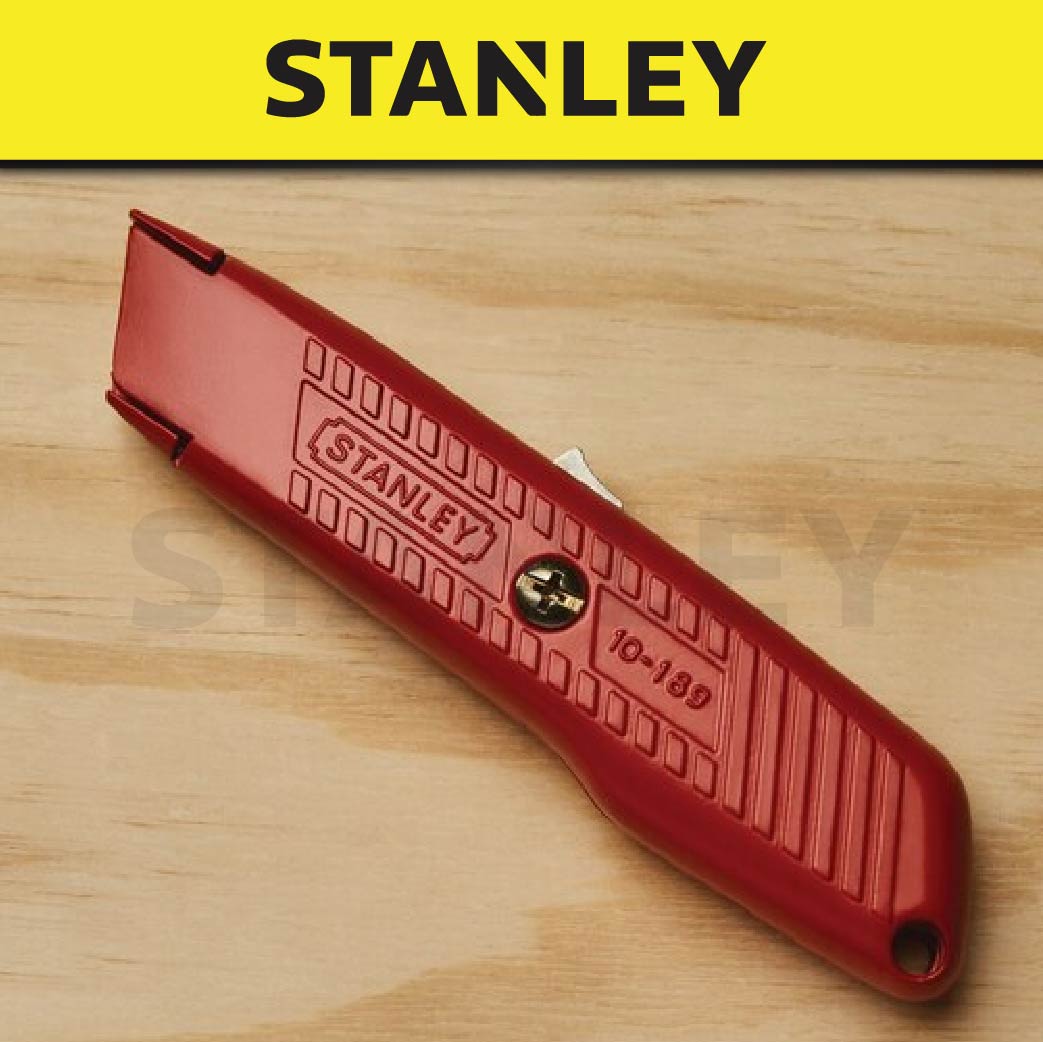 Stanley 10-189C Self Retracting Safety Utility Knife 144mm / 5–5/8"