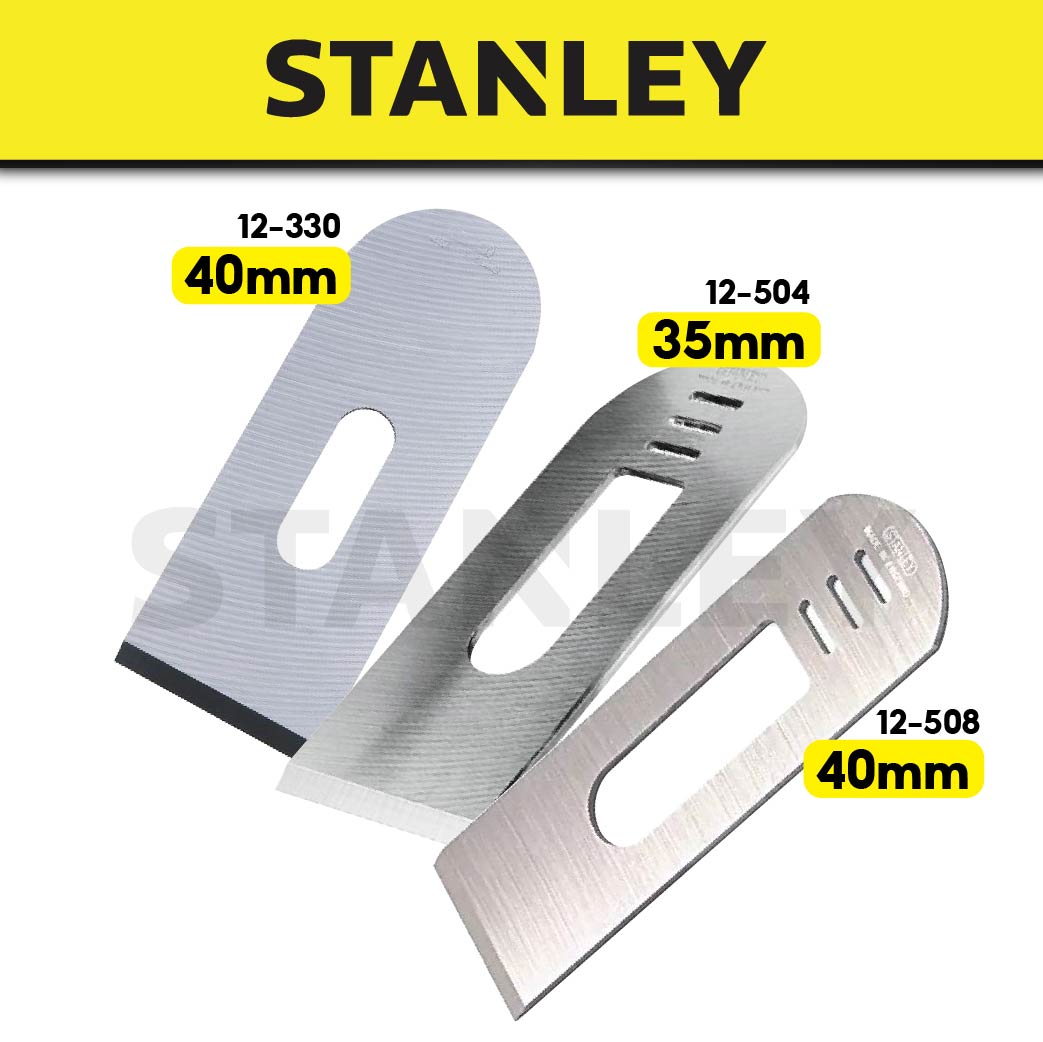 STANLEY 012330 / 12504 / 12508 PLANE BLADE / IRON FOR USE WITH 12-116 / 12-060 / 12-020 / 12-220 BLOCK PLANE - 1PC
