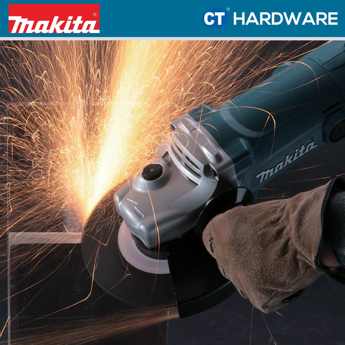 Makita GA7050 Angle Grinder 7" 180mm 2000W Trigger Switch)