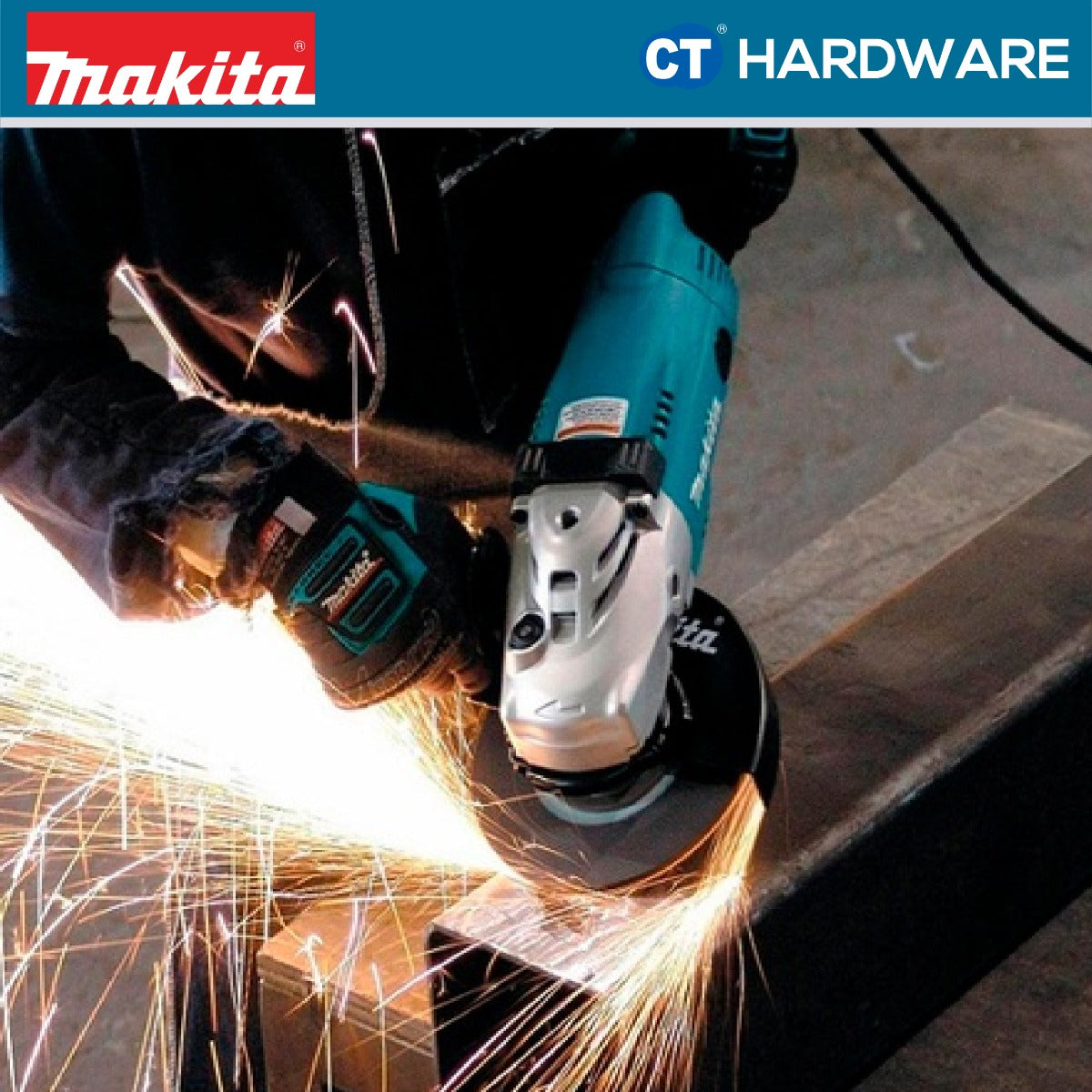 Makita GA7050 Angle Grinder 7" 180mm 2000W Trigger Switch)