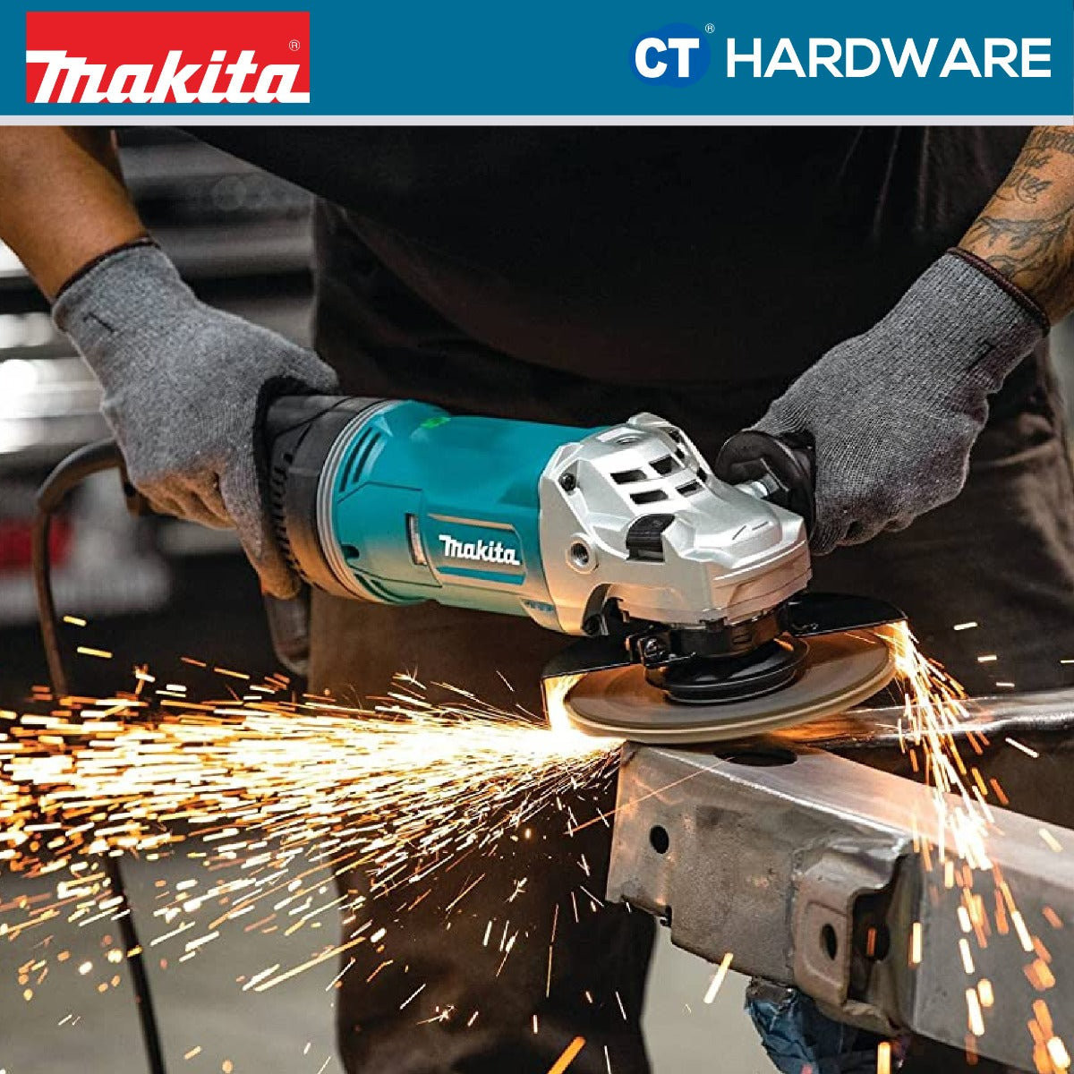 Makita GA7050 Angle Grinder 7" 180mm 2000W Trigger Switch)