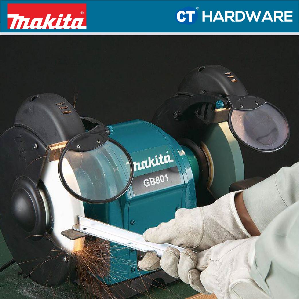 Makita GB801 Bench Grinder 8" 205mm 560W