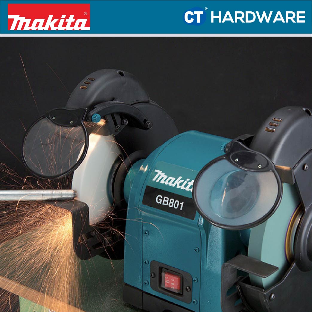 Makita GB801 Bench Grinder 8" 205mm 560W