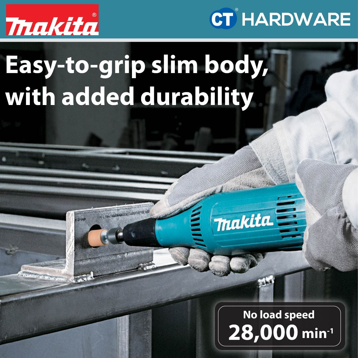 Makita GD0603 Die Grinder 6mm 240W
