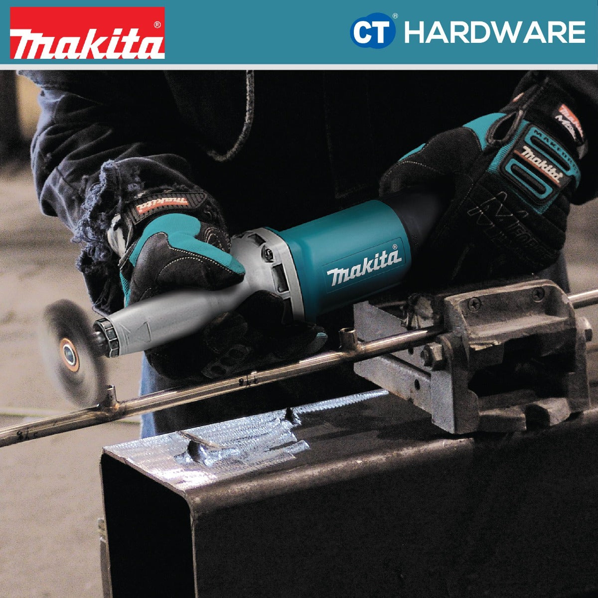 Makita GD0801C Die Grinder 6mm 750W With Speed Control
