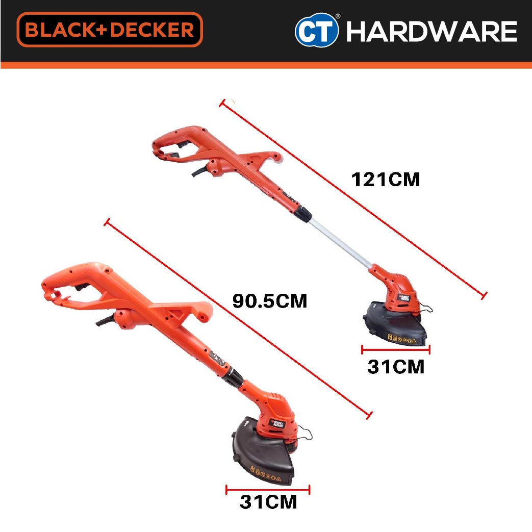 BLACK+DECKER GL4525 String Trimmer / Grass Trimmer 450W 25cm
