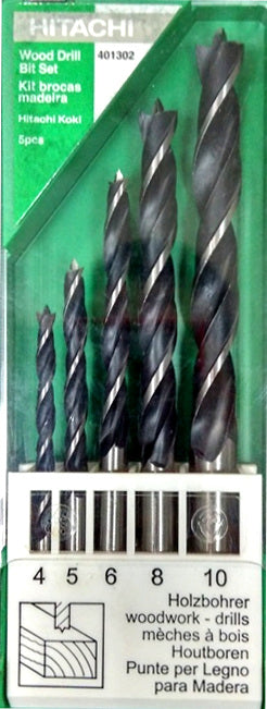 Hikoki Wood Drill Bit Set (401302)