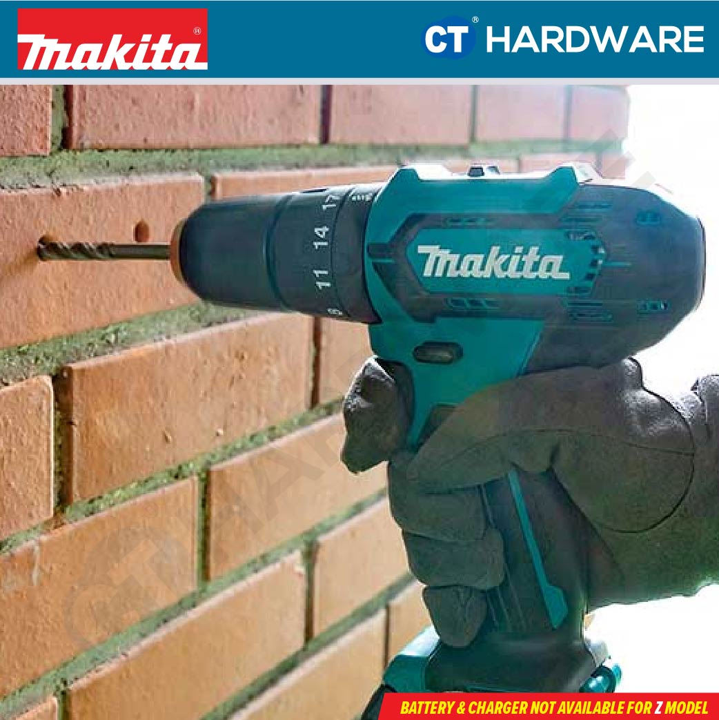 Makita CLX224HP Combo Kit 12V TT110D Impact Driver + HP333D Hammer Drill Incl. 2x 1.5Ah Battery, 1x Charger