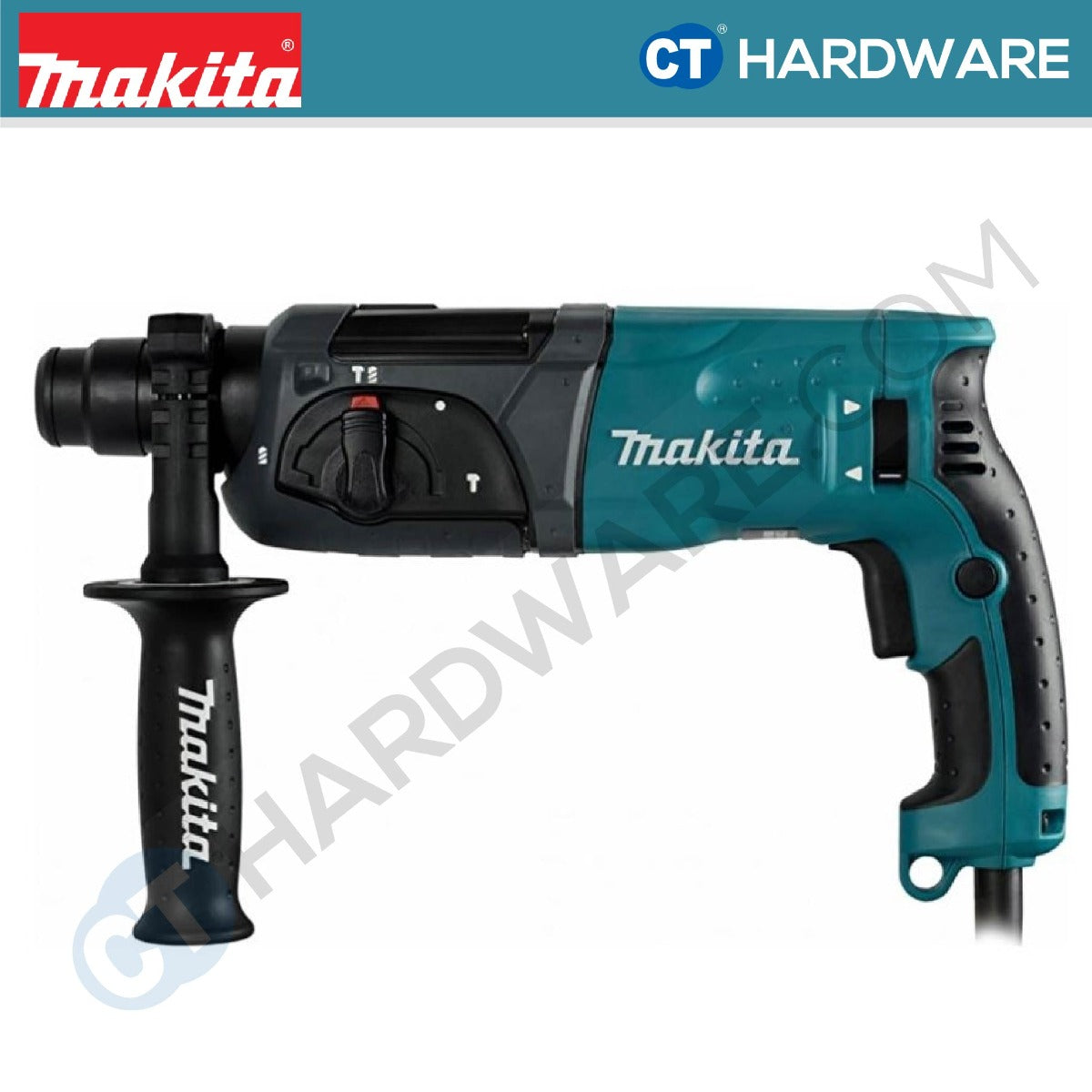 Makita HR2470X5 SDS PLUS Combination Hammer 3-Mode 780W 24mm 2.7J