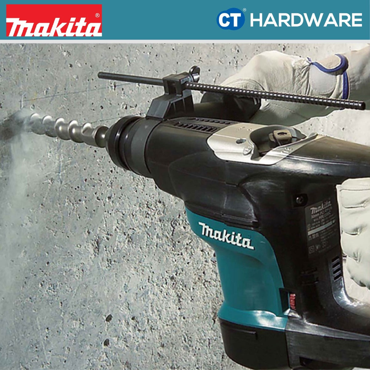 Makita HR3200C SDS Plus Combination Hammer 3-Mode 850W 32mm 5.5J