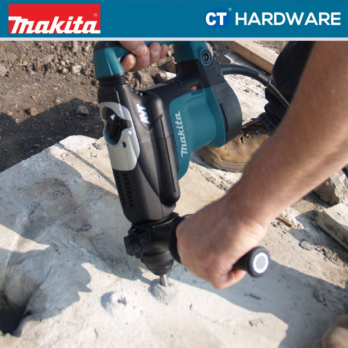 Makita HR3210C SDS Plus Combination Hammer 3-Mode 850W 32mm 5.5J