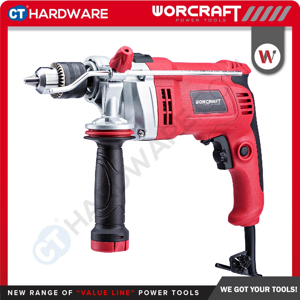 Worcraft ID-900 Impact Drill 900W 13mm 3000RPM