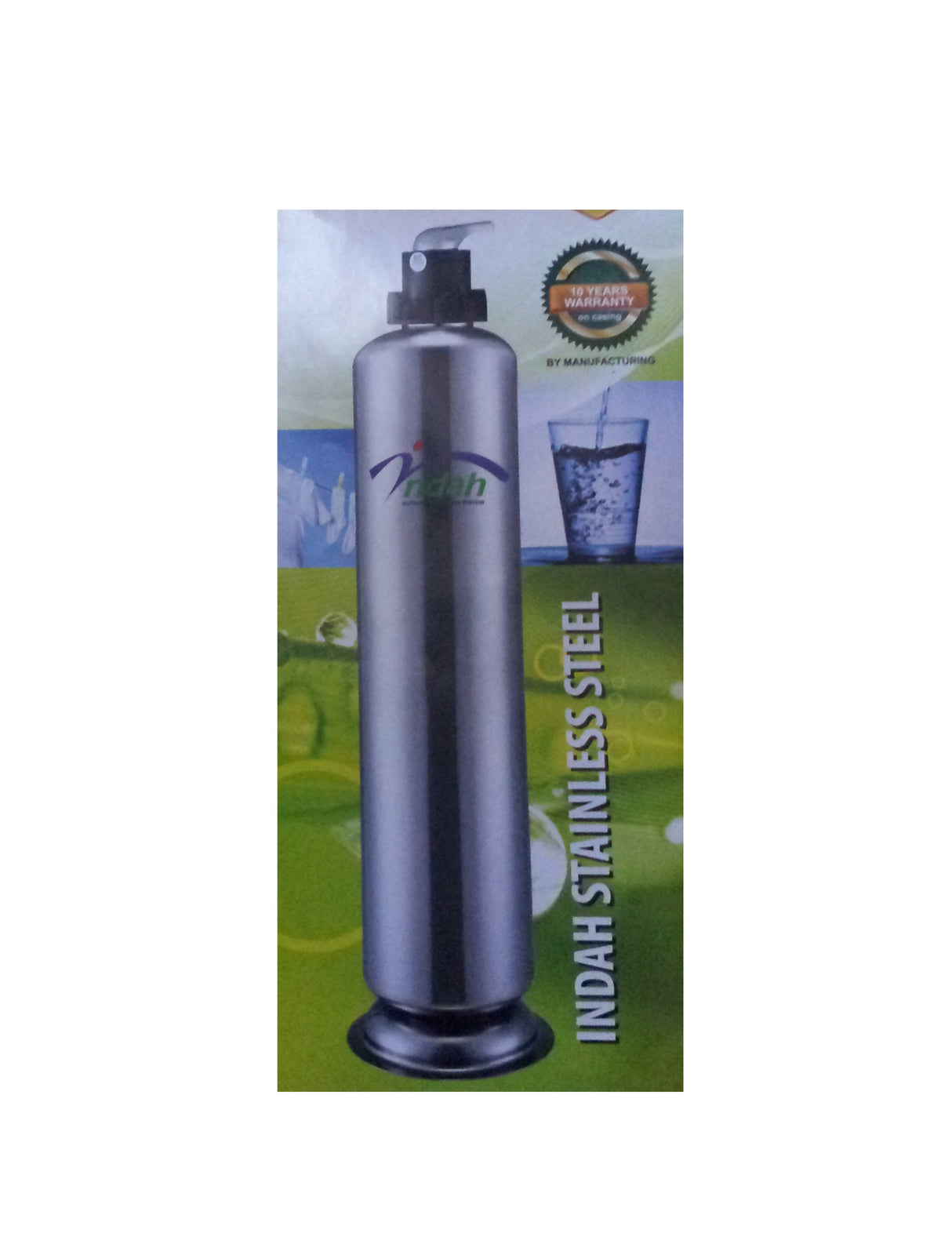 INDAH STAINLESS STEEL FILTER 10" (D) X 42" (H) INDAHSS10