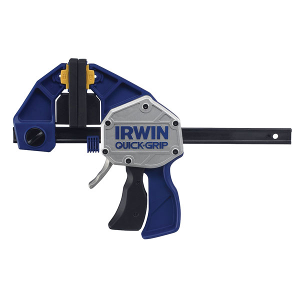 IRWIN QUICK GRIP BAR CLAMP / SPREADER 12"/ 300MM  SP600  ONE HANDED BAR CLAMP ( THROAT DEPTH 92MM )