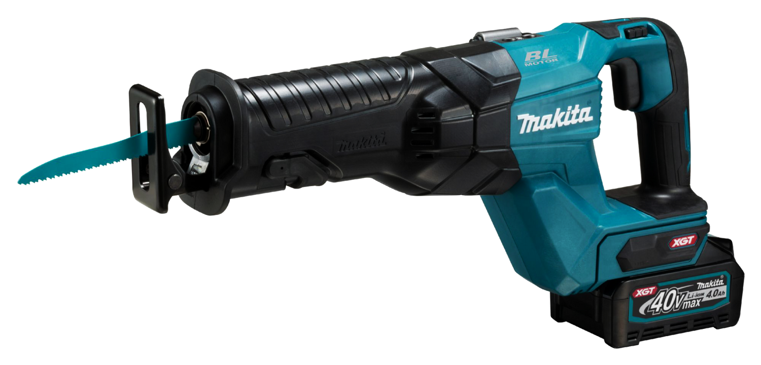 Makita JR001GM201 Cordless Recipro Saw 40Vmax Incl 2x 4.0Ah Batteries & Fast Charger