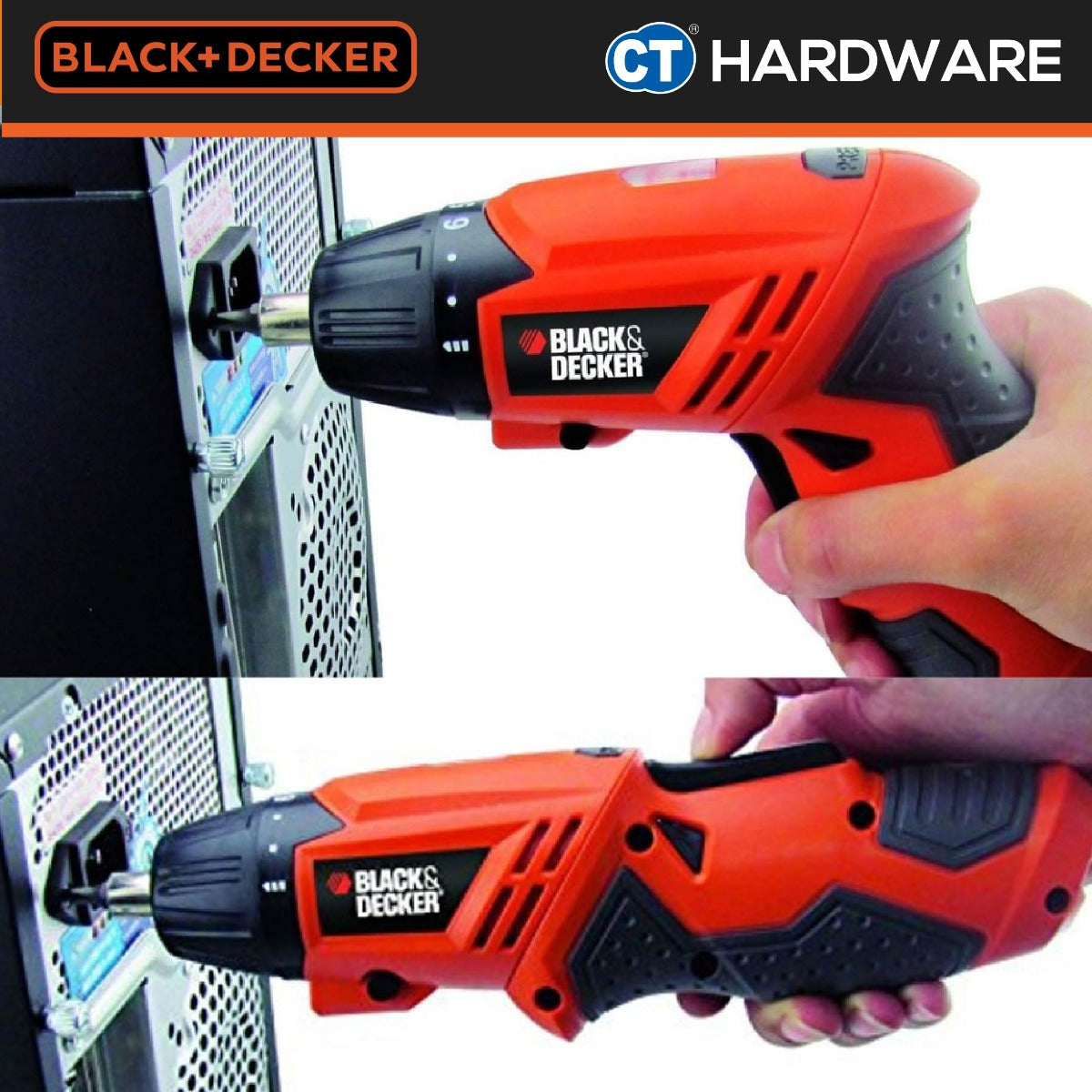 BLACK+DECKER KC4815 CORDLESS DRY WALL SCREWDRIVER 4.8V 200RPM