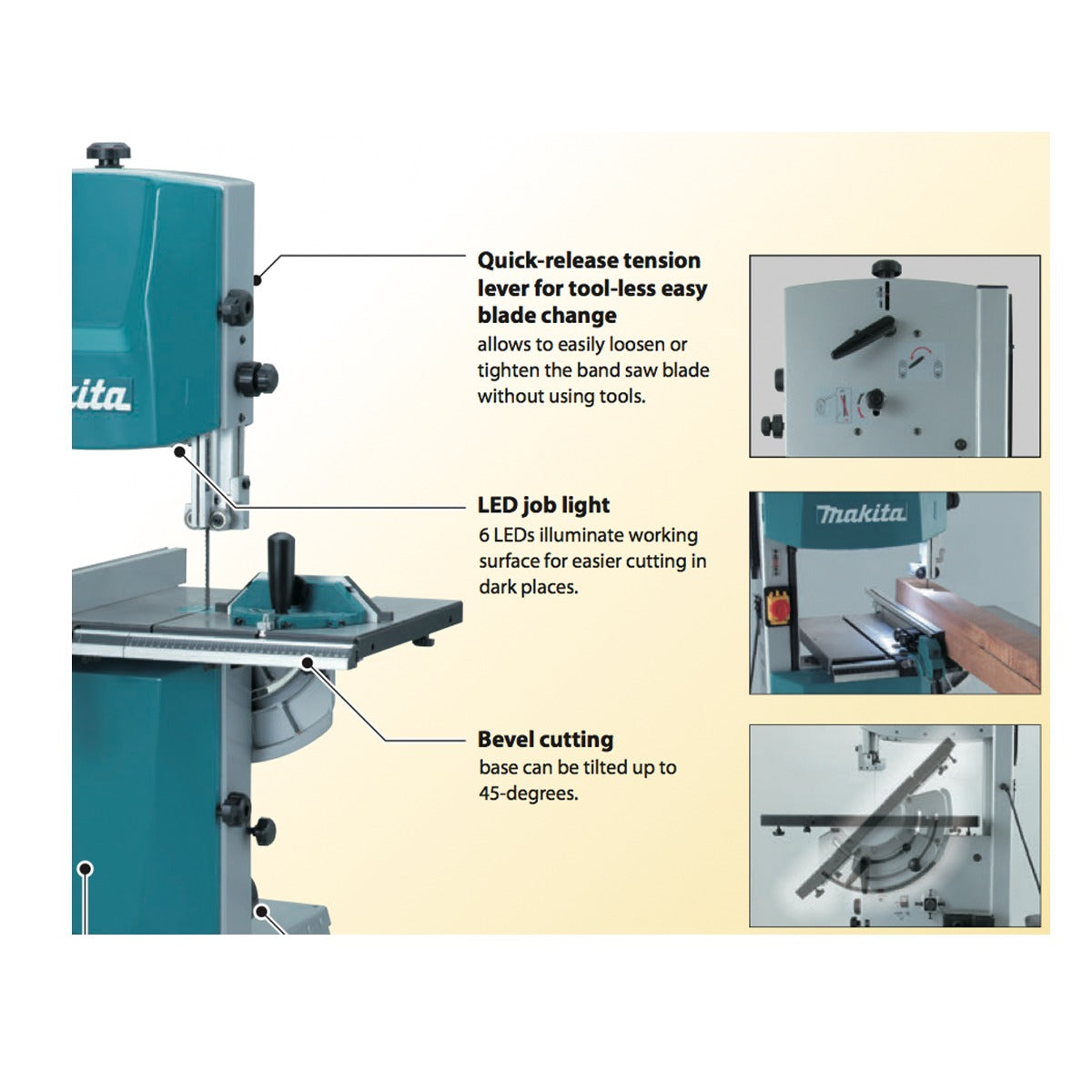 Makita LB1200F Band Saw 12" 305mm 900W