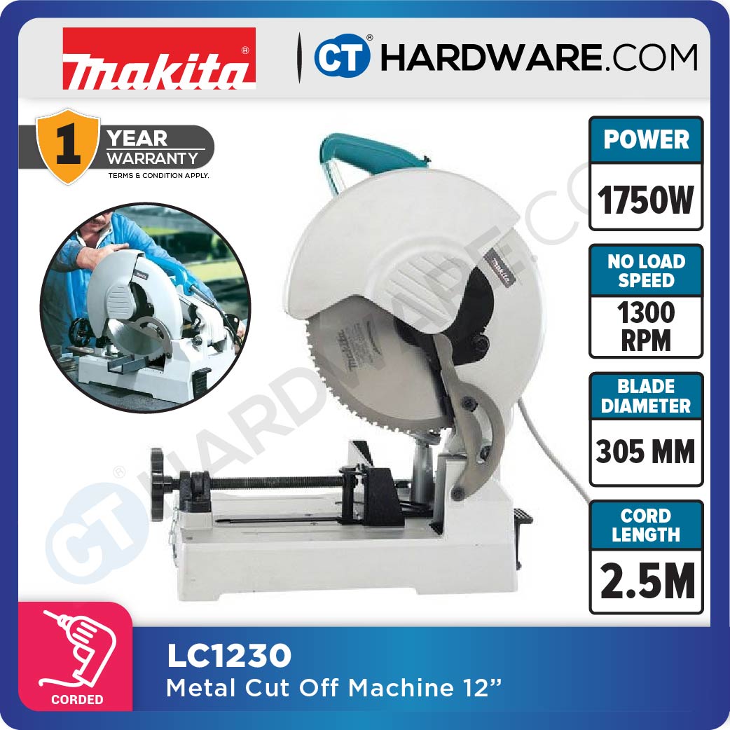 Makita LC1230 Metal Cutting Saw 12" 305mm 1750W