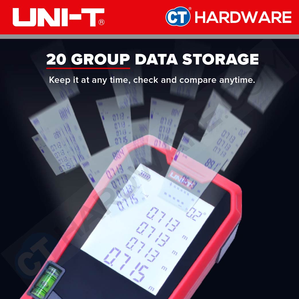 UNI-T LM100 LASER DISTANCE METER 100 METER
