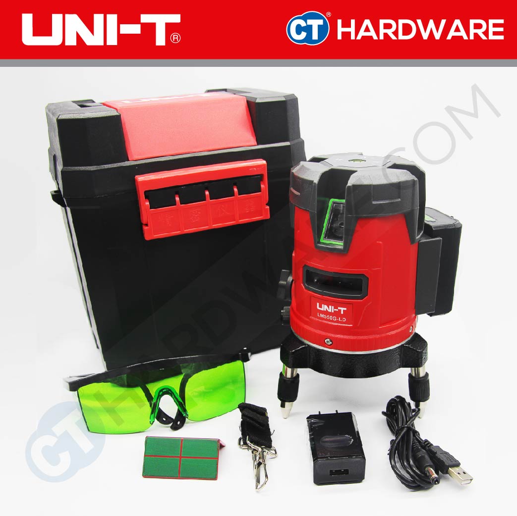 UNI-T LM550G-LD Green Laser Level 5 Lines
