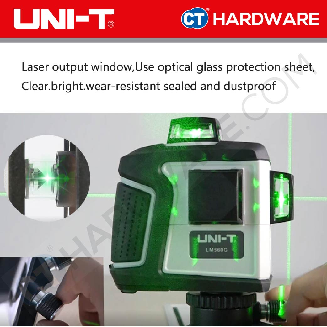 UNI-T LM560G LINE LASER | GREEN LASER | 360 DEGREE | 12 LINE LASER