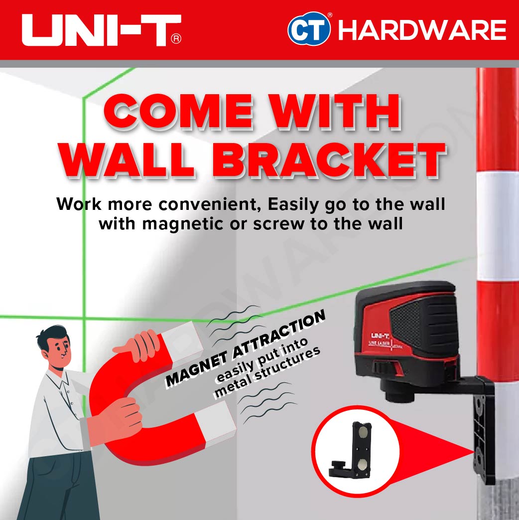 UNI-T LM570LD-II Green Laser Level 2 Lines