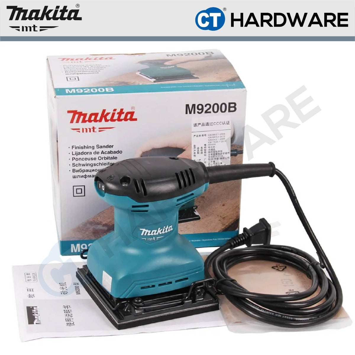 MAKITA MT M9200B Finishing Sander 180W